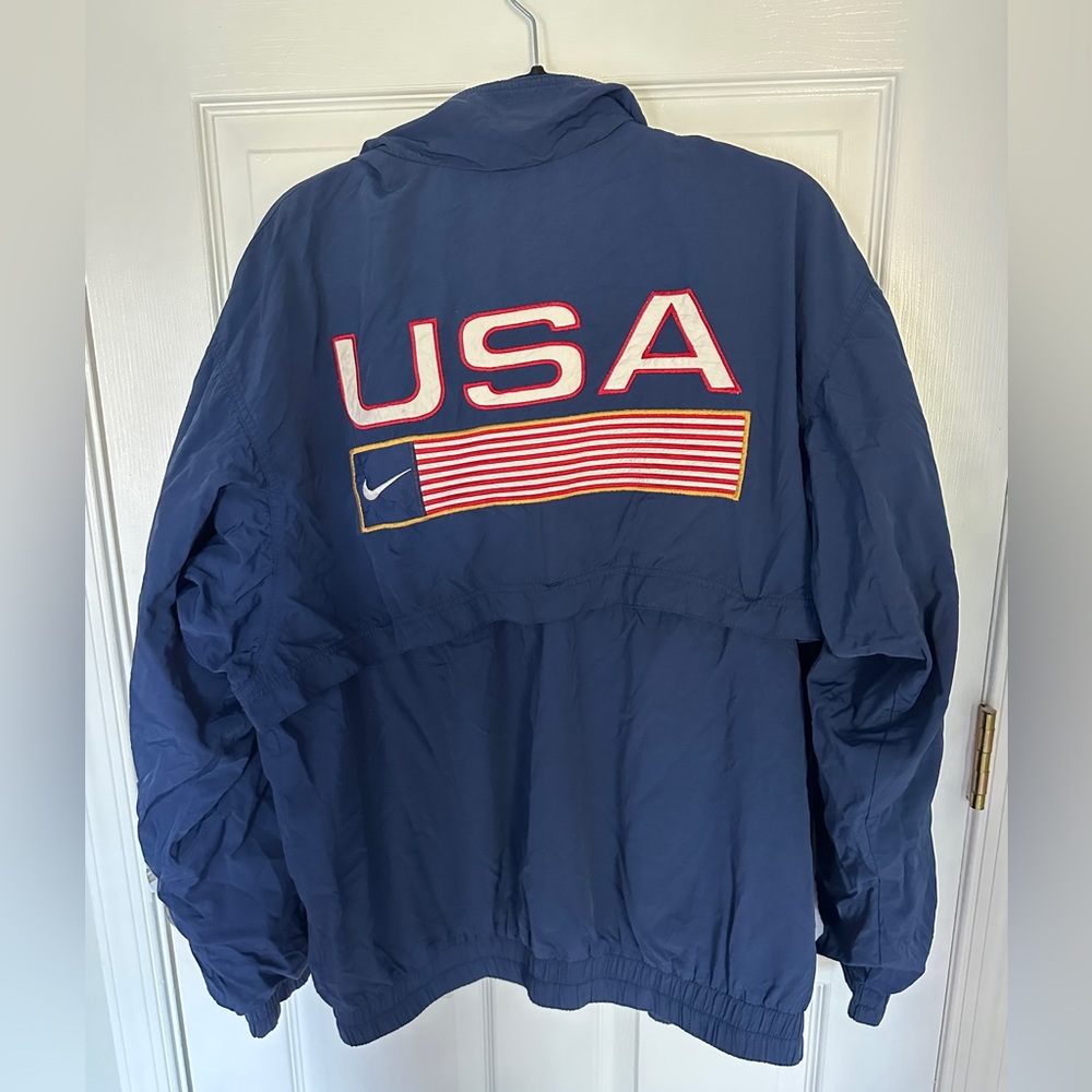Vintage Nike USA Track and Field Windbreaker